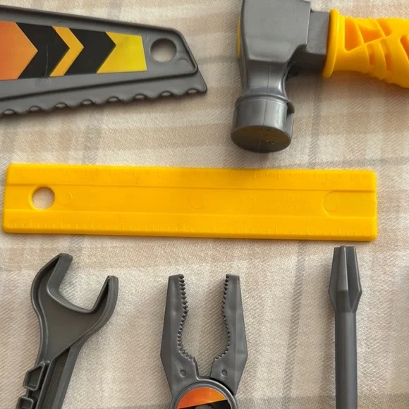 10 PC - Kids Toy Tool Set - Picture 9 of 11